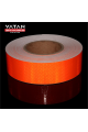 KIRMIZI PETEKLİ REFLEKTİF BANT 5 cm X 50 Metre